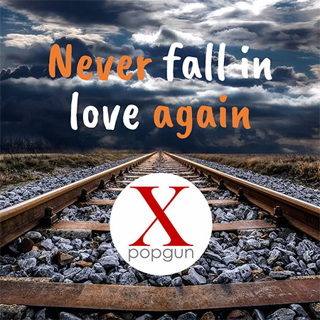 Never fall in love again - by X popgun